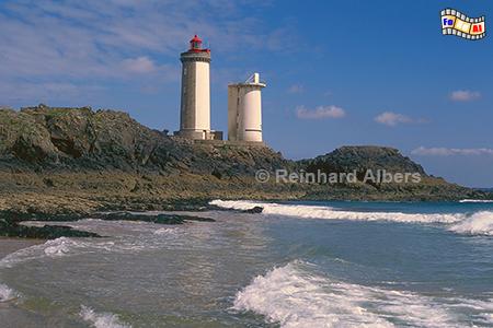 Le Petit Minou in der Bucht von Brest in der Bretagne., Leuchtturm, Frankreich, Bretagne, Brest, Le Petit Minou, Albers, Foto, foreal,