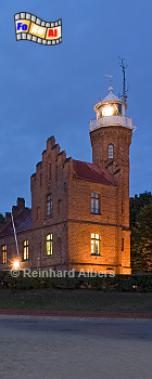 Polen - Ustka (Stolpmnde) an der Mndung der Słupia (Stolpe) in die Ostsee., Leuchtturm, Polen, Pommern, Ostseekste, Ustka, Stolpmnde
