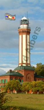 Niechorze (Gro-Horst) an der Ostseekste in Polen., Leuchtturm, Polen, Pommern, Ostseekste, Niechorze, Horst