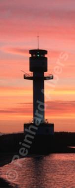 Kiel-Friedrichsort mit Morgenrot, Leuchtturm, Deutschland, Schleswig-Holstein, Ostseekste, Kiel, Friedrichsort, Kieler Frde