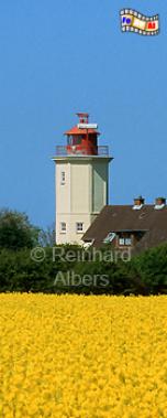 Westermarkelsdorf auf der Insel Fehmarn., Leuchtturm, Deutschland, Schleswig-Holstein, Insel Fehmarn, Fehmarn, Westermarkelsdorf