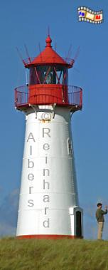 Insel Sylt, Ellenbogen (West)., Leuchtturm, Deutschland, Schleswig-Holstein, Nordseekste, Insel Sylt, Sylt, Ellenbogen