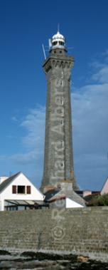 Phare d Eckmhl an der Pointe de Penmarch in der Bretagne., Leuchtturm, Frankreich, Bretagne, Pointe de Penmarch, Eckmhl