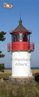Leuchtturm Gellen auf der Insel Hiddensee., Leuchtturm, Deutschland, Mecklenburg-Vorpommern, Hiddensee, Gellen