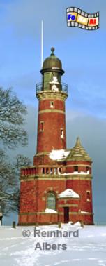 Der Leuchtturm aus dem Jahr 1895 markiert die Einfahrt zum Nord-Ostsee-Kanal in Kiel Holtenau., Leuchtturm, Deutschland, Schleswig-Holstein, Ostseekste, Kiel, Holtenau, Kiel-Holtenau, Nord-Ostseekanal
