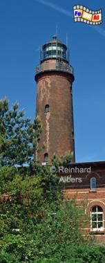 Darer Ort in Mecklenburg-Vorpommern auf dem Dar, Leuchtturm, Deutschland, Mecklenburg-Vorpommern, Reinhard, Albers, Foto, Dar, Darer Ort