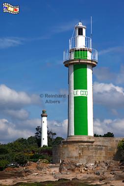 Bnodet in der Sdbretagne., Leuchtturm, Lighthouse, Phare, Albers, Foto, foreal, Bnodet, Bretagne,