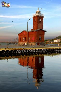 Polen - Darł�wko (R�genwalderm�nde), Polen, Polska, Leuchtturm, Lighthouse, Phare, Latarnia Morska, Darlowko, R�genwalderm�nde, Albers, Foto, foreal,