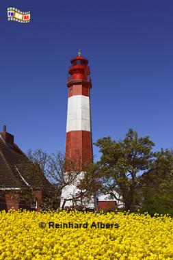 Leuchtturm Flgge auf der Insel Fehmarn., Leuchtturm, Lighthouse, Phare, Fehmarn, Flgge, Ostsee, Albers, foreal, Foto,