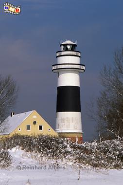 Blk bei Kiel im Winter., Leuchtturm, Lighthouse, Phare, Kiel, Blk, foreal, Foto, Albers, 