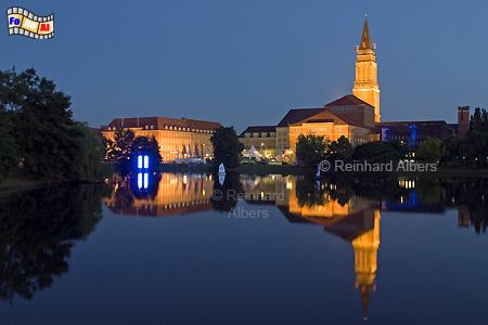 Kiel, Rathaus und Oper am Kleinen Kiel, Kiel, Rathaus, Oper, Kleiner Kiel