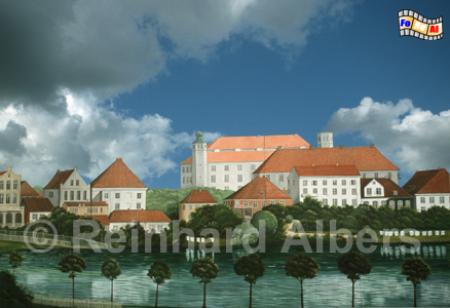 Das Schloss in Kiel in fr�heren Zeiten., Kiel, Schloss, Albers, Foto, foreal,