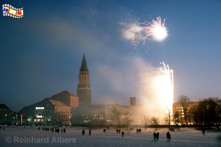 Feuerwerk zum Kieler Umschlag, Kiel, Kieler Umschlag, Umschlag, Feuerwerk, Rathaus, Kleiner KIel