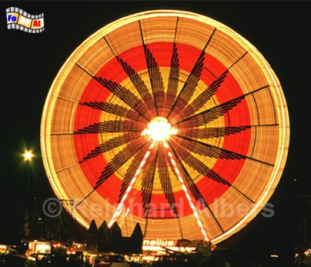 Riesenrad anllich der Kieler Woche am Ostseekai, Kiel, Kieler Woche, Riesenrad, Ostseekai
