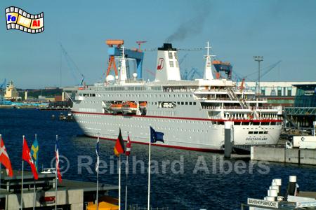 Kreuzfahrtschiff Deutschland, Kiel, Frde, Hrn Norwegenkai, Deutschland, Kreufahrtschiff, Traumschiff, foreal, Albers