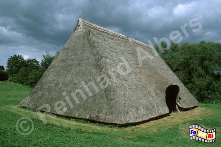 Freilichtmuseum Kiel-Molfsee, Kornscheune aus Klein-Havighorst, um 1690, Kiel, Freilichtmuseum, Molfsee, Klein-Havighorst, Kornscheune, Albers, Foto, foreal,