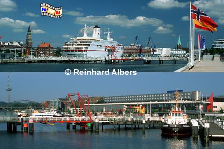 Doppeltes Hafenpanorama, Kiel, Hafen, Frde, Hrn, Panorama, Albers, Foto, foreal,
