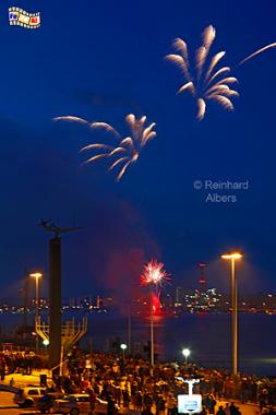Kieler Woche Abschlussfeuerwerk, Schleswig-Holstein, Kiel, Kieler Woche, feuerwerk, Albers, Foto, foreal,