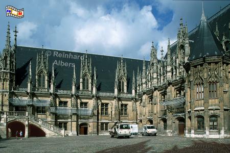 Rouen - Palais de la Justice, Normandie, Rouen, Altstadt, Justizpalast, Palais, Justice, Albers, Foto, foreal