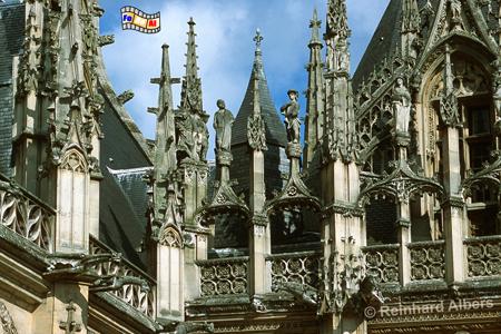 Rouen - Palais de la Justice, Normandie, Rouen, Altstadt, Justizpalast, Palais, Justice, Albers, Foto, foreal
