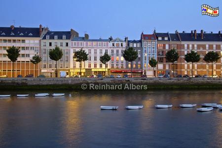 Le Havre - Hafenbecken am Abend, Normandie, Le Havre, Hafen, Perret, foreal, Foto, Albers