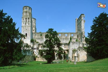 Jumiges - Ruine der Klosterkirche, Normandie, Jumiges, Kloster, Albers, foreal, Foto