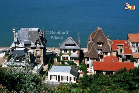 Trouville - Strandvillen, Normandie, Trouville, Seebad, Albers, Foto, foreal