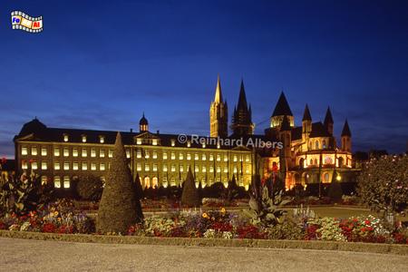 Caen - Abbaye-aux-hommes, Normandie, Caen, Kloster, Abbaye, Foto, foreal
