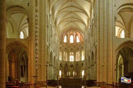 Caen - Abbaye-aux-hommes Kirche, Normandie, Caen, Kloster, Abbaye, Foto, foreal, Albers