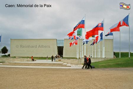 Caen - Mmorial de la Paix, Normandie, Mmorial, Paix, Museum, Gedenksttte, Weltkrieg, Zweiter, Albers, Foto, foreal
