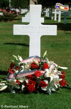 Omaha Beach Memorial  -
Soldatenfriedhof fr die gefallenen US-Soldaten., Normandie, Invasion, Landung, Weltkrieg, Zweiter, D-Day, Albers, Foto, foreal, Omaha, Beach,