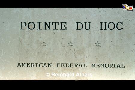 Zu den am meisten umkmpften Punkten bei der Allierten Invasion im Juni 1944 zhlte der Pointe du Hoc., Normandie, Invasion, Landung, Weltkrieg, Zweiter, D-Day, Albers, Foto, foreal, Pointe du Hoc,
