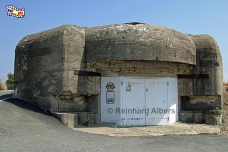 Granville - Deutscher Bunker des Atlantikwalls aus dem Zweiten Weltkrieg., Normandie, Granville, Bunker, Atlantikwall, Zweiter, Weltkrieg, Albers, foreal, Foto