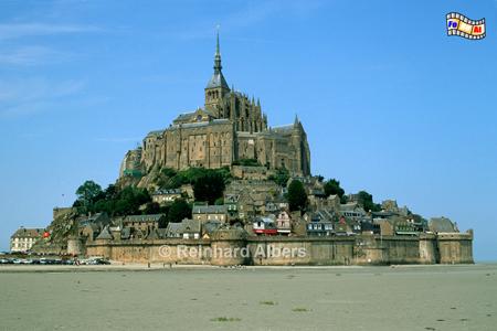 Klosterberg Mont Saint Michel, Normandie, Foto, foreal, Mont St.-Michel, Albers