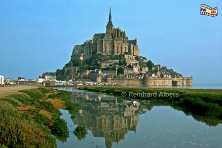 Klosterberg Mont Saint Michel, Normandie, Foto, foreal, Mont. Saint. Michel, Albers