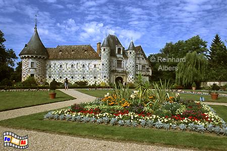 Chteau St.-Germain-de-Livet im Pays d Auge., Normandie, Chteau, Schloss, Germain-de-Livet, Auge, Pays, Albers, Foto, foreal