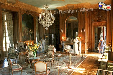Ch�teau Beaumesnil - Salon, Normandie, Ch�teau, Schloss, Beaumesnil, Albers, Foto, foreal
