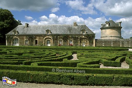 Park/Garten vom Schloss Balleroy im D�partement Calvados, Normandie, Calvados, Balleroy, Park, Albers, Foto, foreal