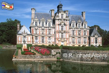 Ch�teau Beaumesnil, Normandie, Ch�teau, Schloss, Beaumesnil, Albers, Foto, foreal