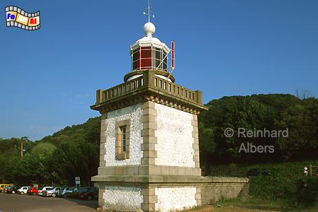 Leuchtturm bei Honfleur, Normandie, Leuchtturm, Honfleur, Calvados, Albers, foreal, Foto
