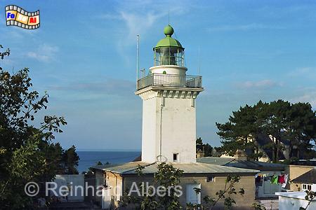 Ver-sur-Mer -Leuchtturm, Normandie, Leuchtturm, Ver, Mer, Phare, Albers, Foto, foreal, Landunskste