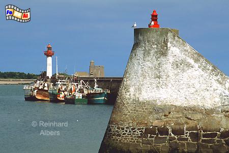 St. Vaast-La-Hougue - Hafen, Normandie, Leuchtturm, Cotentin, Halbinsel, Vaast, Hougue, Albers, foreal, Foto