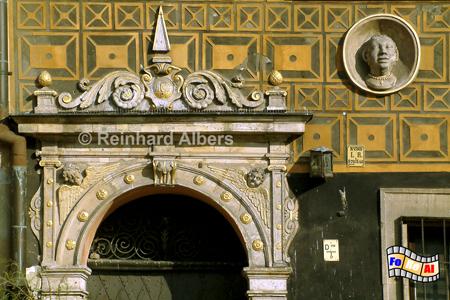 Haus zum Mohren am Alten Markt, Polen, Warschau, Warszawa, Foto, foreal, Alter Markt, Marktplatz, Altstadt
