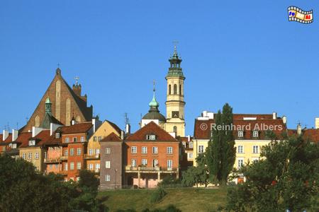Johannes-Kathedrale in der Altstadt, Polen, Warschau, Warszawa, Foto, foreal, Altstadt, Kathedrale