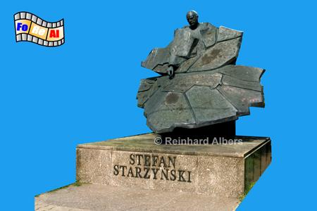 Denkmal f�r den Stadtpr�sidenten Stefan Starzyński, der 1939 f�r die zivile Verteidigung der Stadt beim deutschen Angriff zust�ndig war., Polen, Polska, Warschau, Warszawa, Starzynski, Albers, foreal,