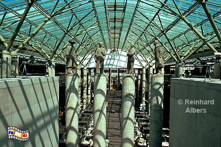 Neue Universit�tsbibliothek - Innenansicht., Warschau, Warszawa, Polen, Polska, Universit�t, Bibliothek