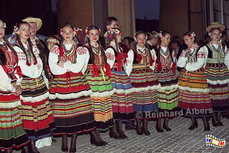 Folkloregruppe aus der Region Lublin, Polen, Tracht, Folklore, Lublin, Lubelskie, Albers, foreal,