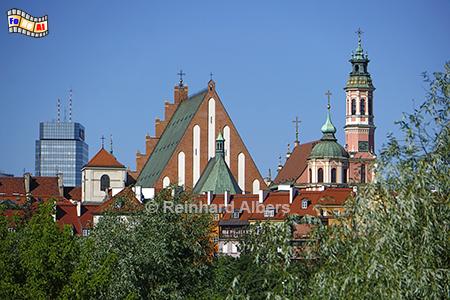 Johannes-Kathedrale Ostseite, Polen, Polska, Warschau, Warszawa, Kathedrale, Johannes, Foto, foreal, Albers