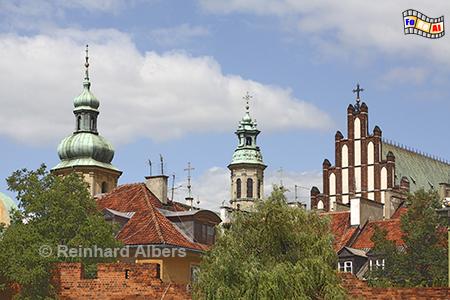 Trme der Martinskirche und Giebel der Johannes-Kathedrale, 