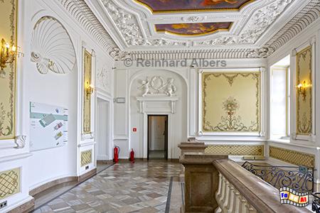 Treppenhaus im Chopin-Museum im Ostrogski-Schloss., Polen, Polska, Warschau, Warszawa, Ostrogski, Chopin, Museum, Ostrogski, Foto, foreal, Albers,